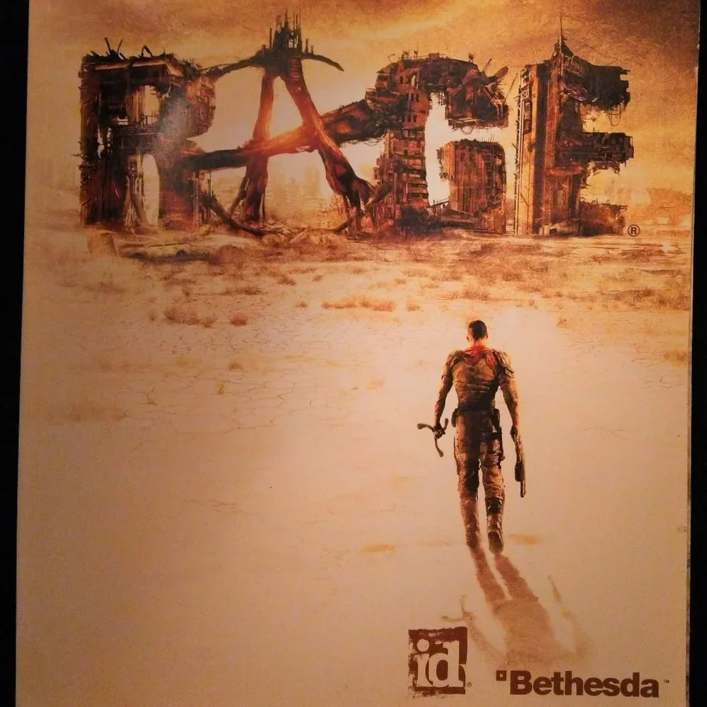 Guide Rage Prima Official Game by David Knight Maps Walkthrough Bethesda 2011